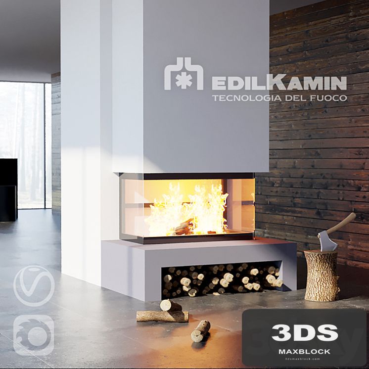 EdilKamin Side 3N (vray + corona)