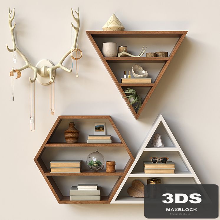 Triangular Shelves