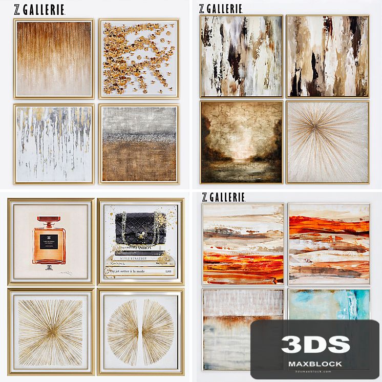 Art Gold decor frame