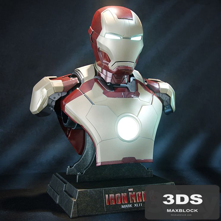 Iron Man mark 42 bust