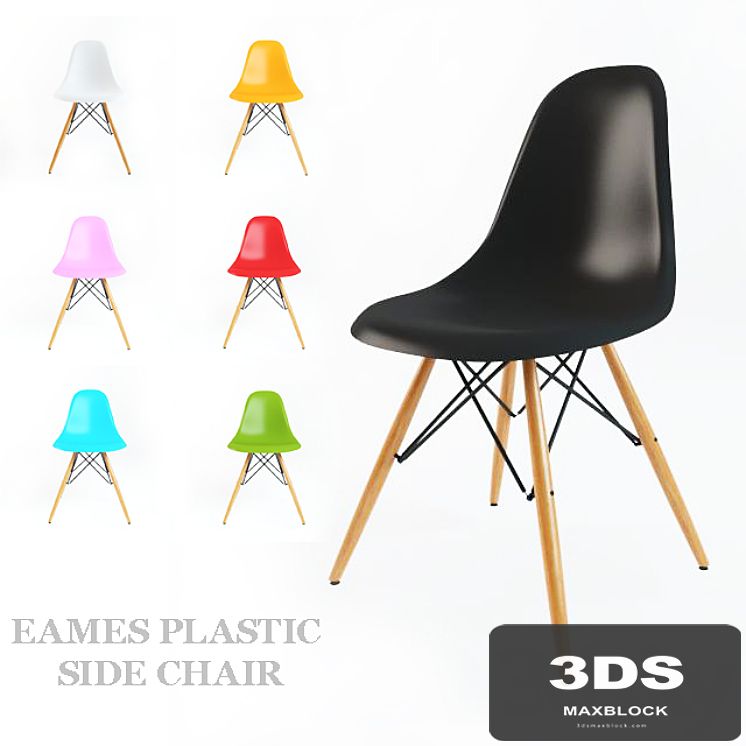 Eames Plastic Side Chair