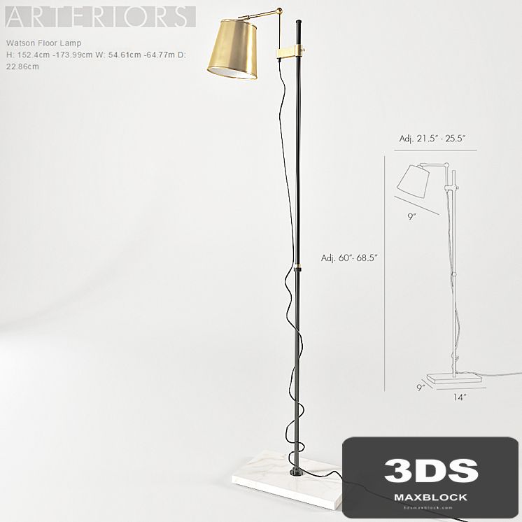 Arteriors Watson Floor Lamp