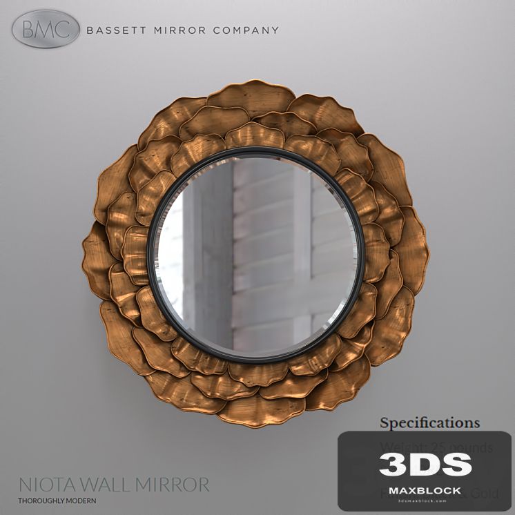 Bassett Mirror Company Niota wall mirror