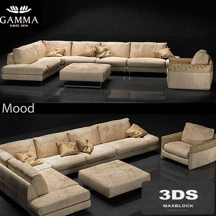 Sofa and Armchair Gamma Mood