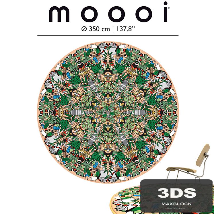 l `afrique carpet by moooi