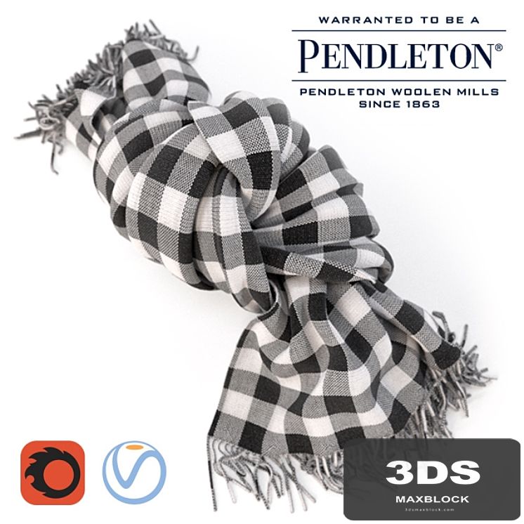 PENDLETON blanket _ for Corona Renderer and Vray