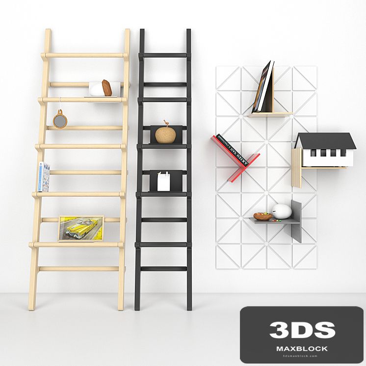 Shelf set