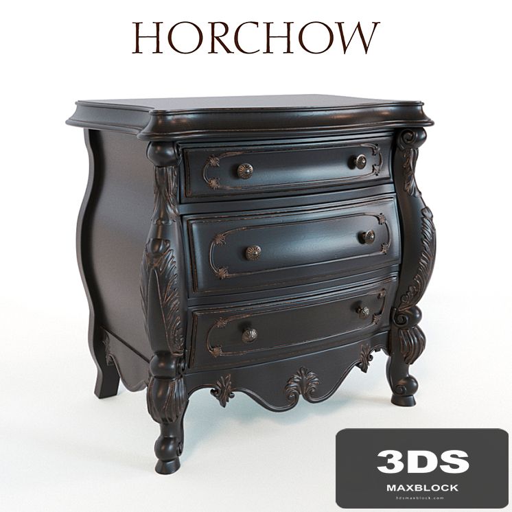 Nicolette Black Nightstand