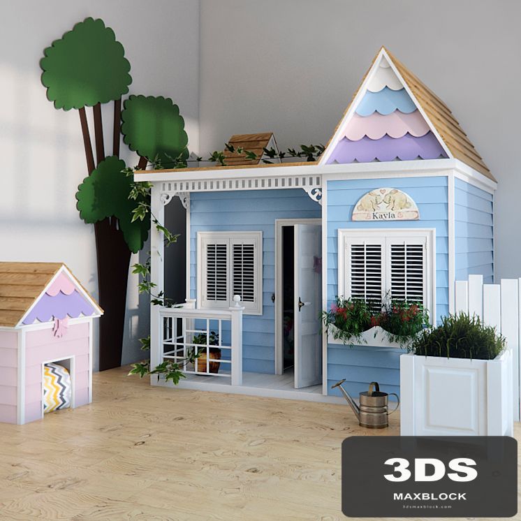Bed-house for children