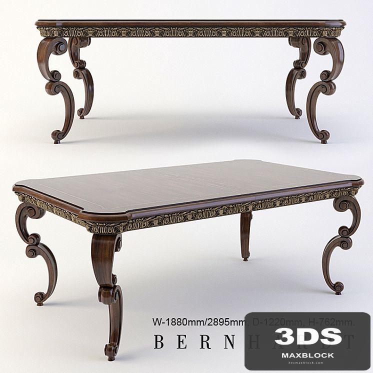 Dining table bernhardt furniture villa medici