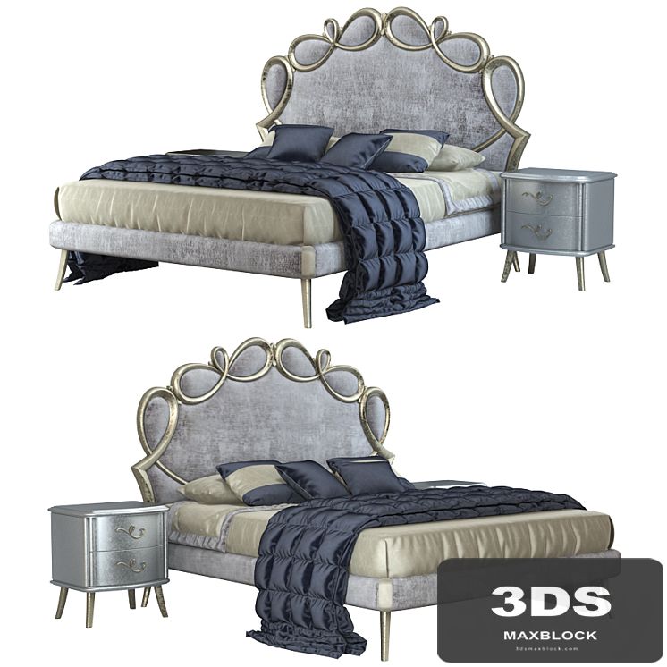 Bed CorteZari Letti Matrimoniali PAPILLON