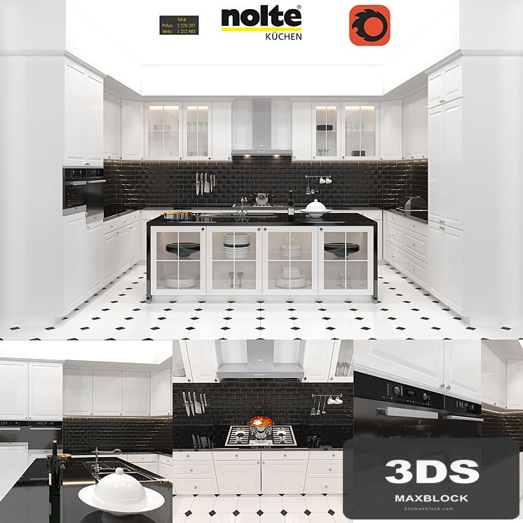 Nolte Elegance with appliances and accessories