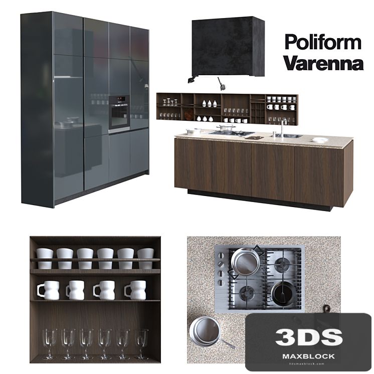 POLIFORM KITCHEN COLLECTION DESIGN CR &amp; S VARENNA ARTEX 3