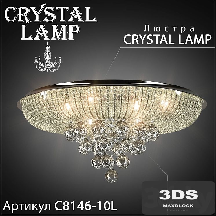 Chandelier Crystal lamp C8146-10L