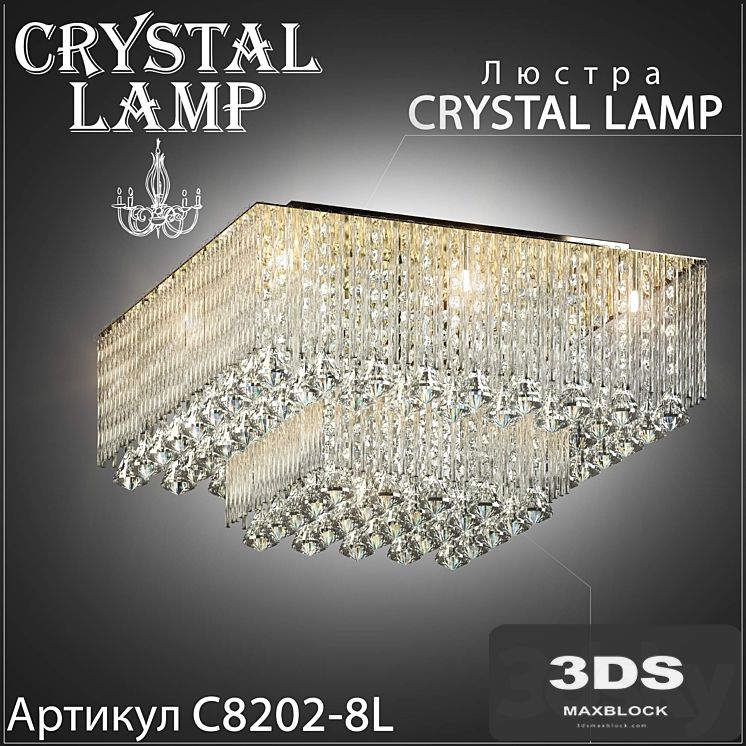 Chandelier Crystal lamp C8202-8L