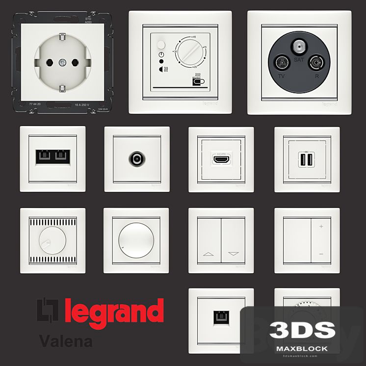 Sockets Legrand Valena