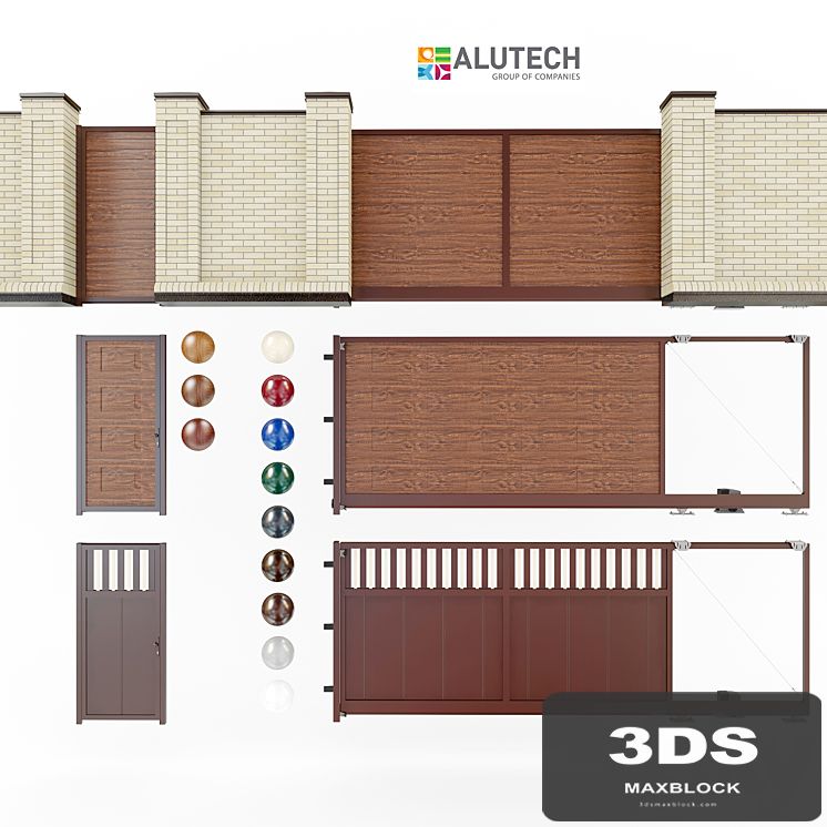 Gate alutech 1