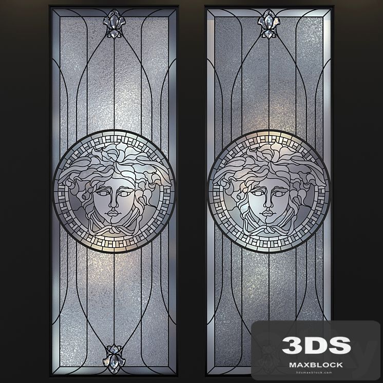 Stained-glass window VERSACE
