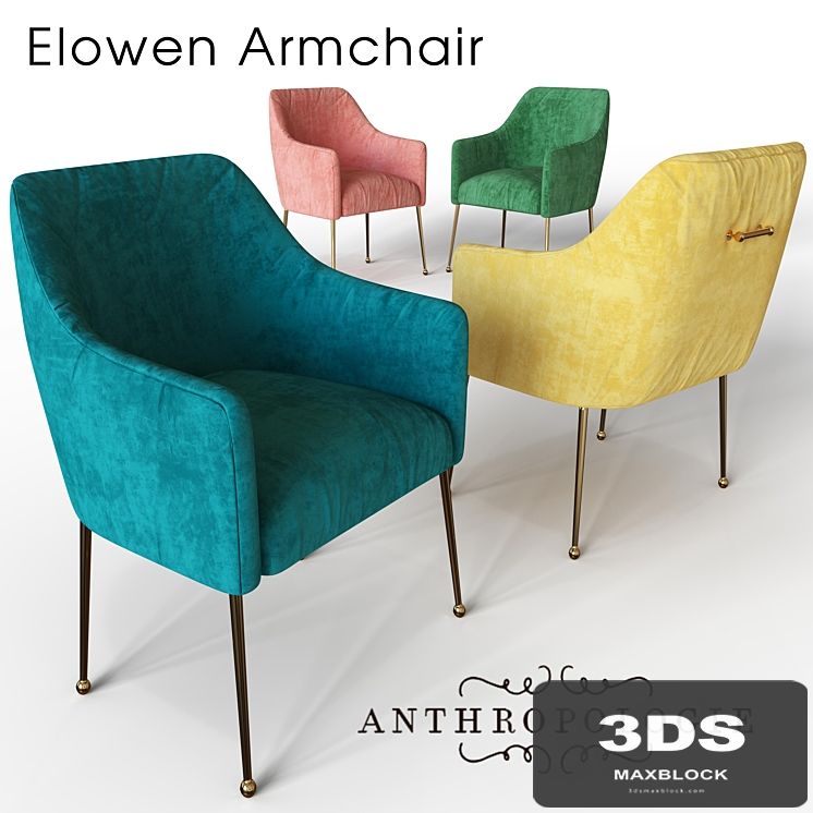 Anthropologie Elowen Armchair
