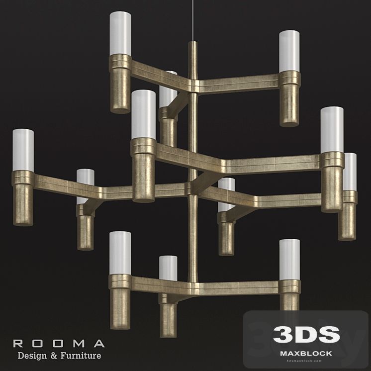 Chandelier Rooma lamp 02 Rooma Design