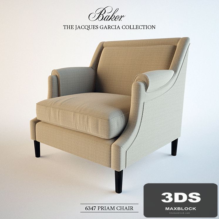 BAKER / 6347 PRIAM CHAIR