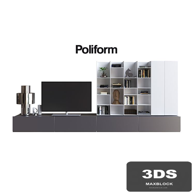 POLIFORM VARENNA SISTEMI GIORNO SINTESI 5