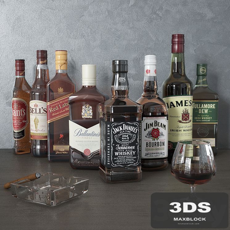 Whiskey Bottles