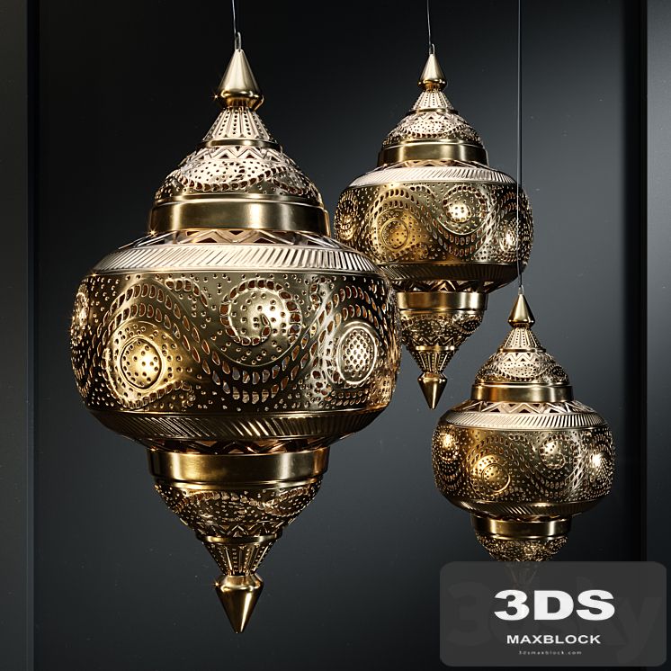 VivaTerra Moroccan Hanging Lamp