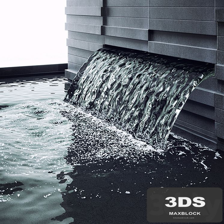 Waterfall for the pool