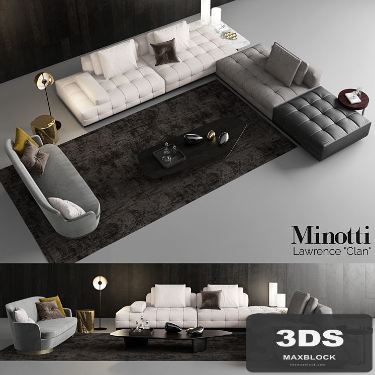 Minotti Lawrence Clan Seating 3