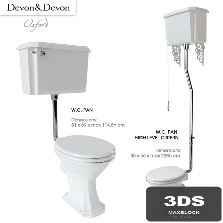 Oxford toilet bowl