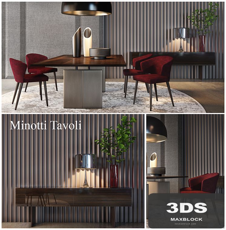 Minotti Tavoli Dining Furniture