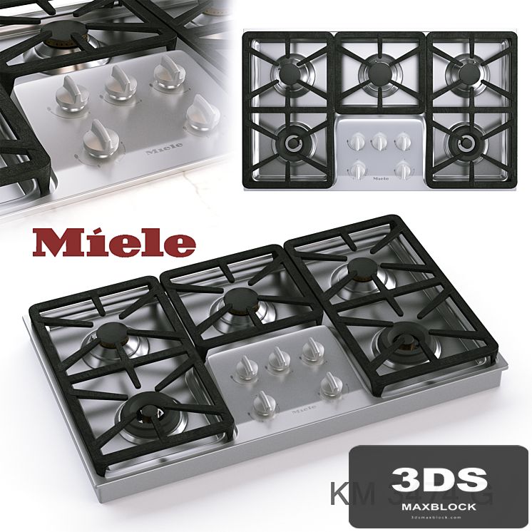 Gas cooktop Miele KM 3474 G