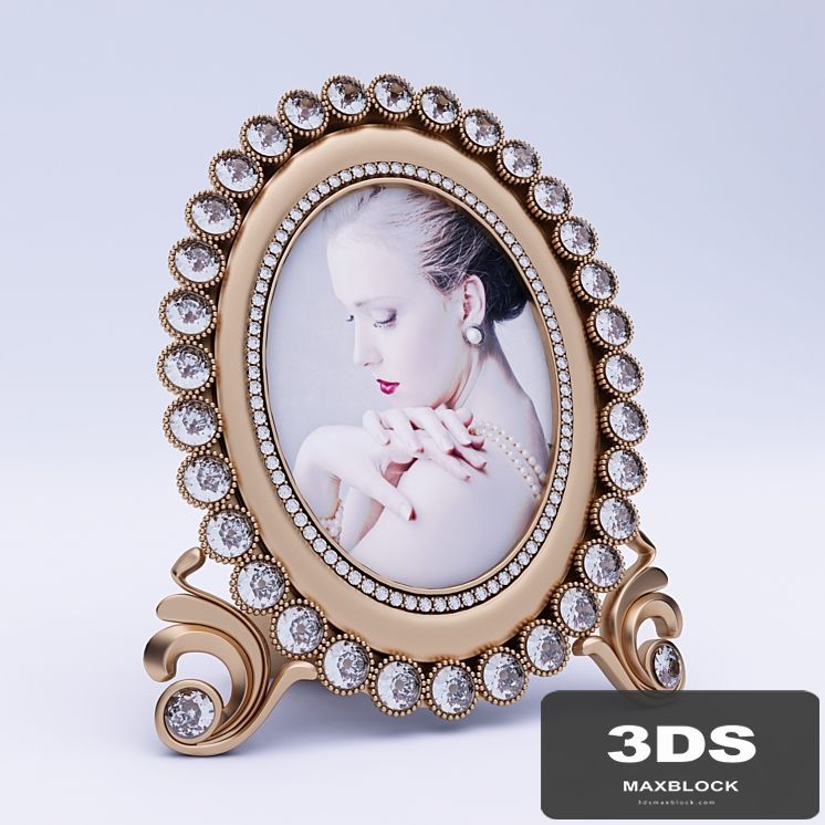 Reading frame for photo Westwing, with crystals