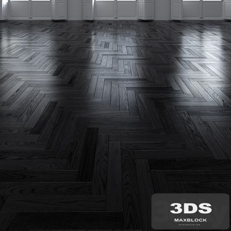 Oak Herringbones dark floor 4