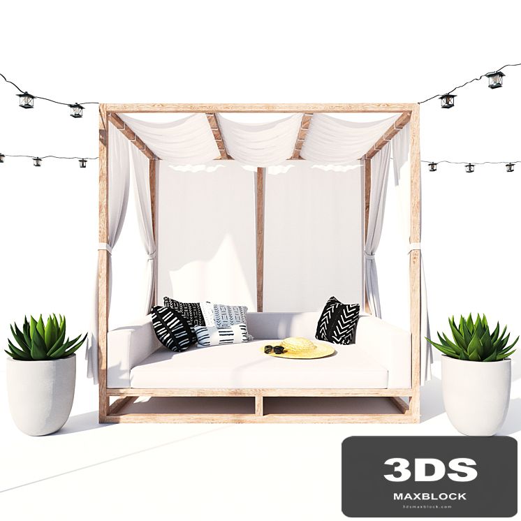 AVIARA CANOPY DAYBED