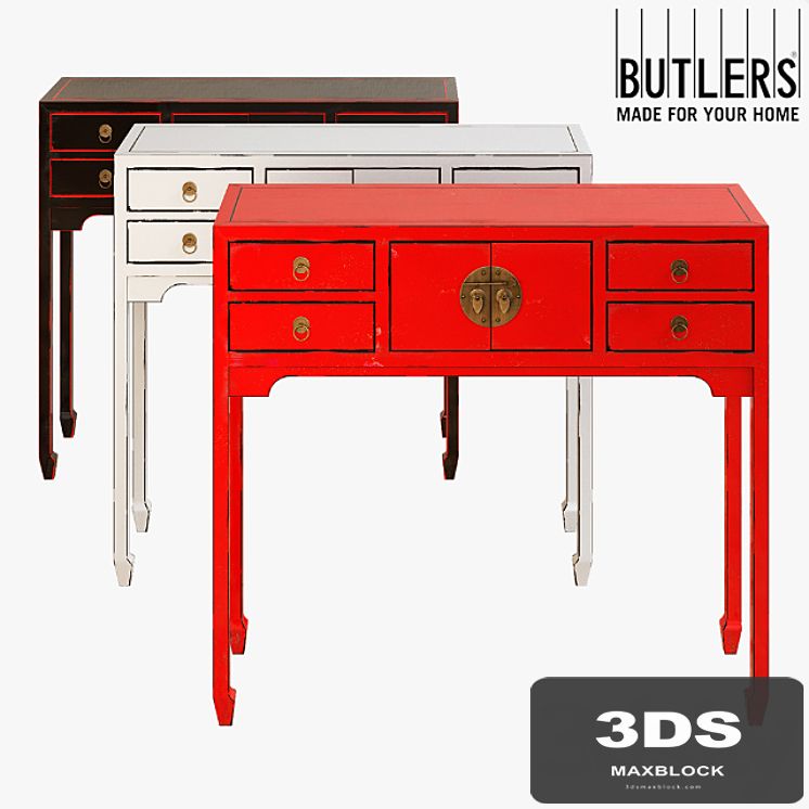 Butlers rising sun console