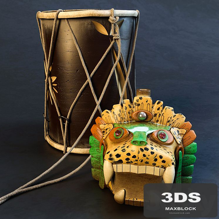 African Decorative Set