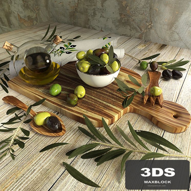 Olives set
