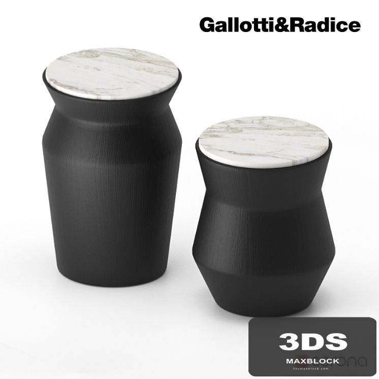 Dama Coffee Table Set by Gallotti&Radice