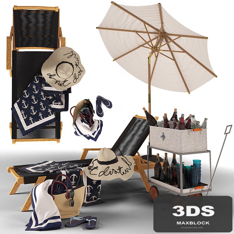Set for beach holidays Potterybarn