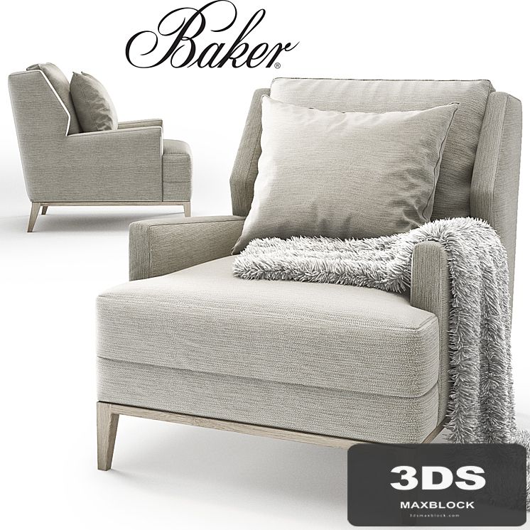 Baker_Anchor Lounge Chair_No. 6738C