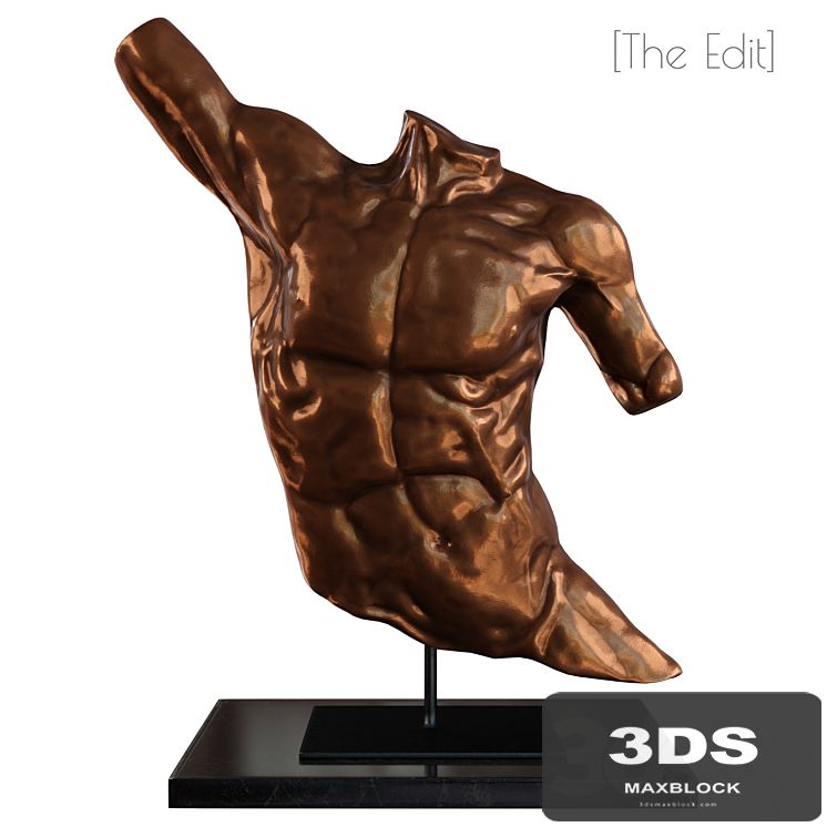 Laocoon bronze torso