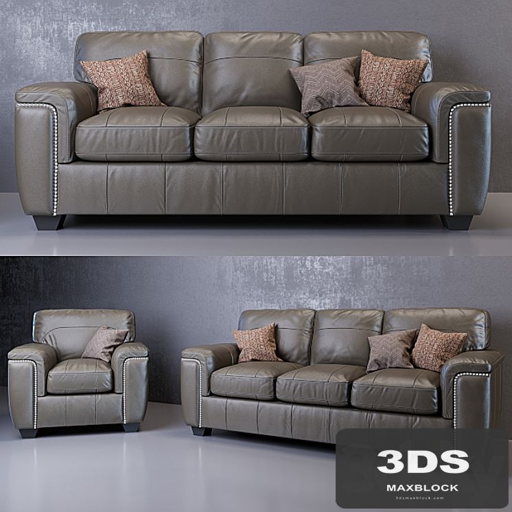 Donnell Sofa and Armchair