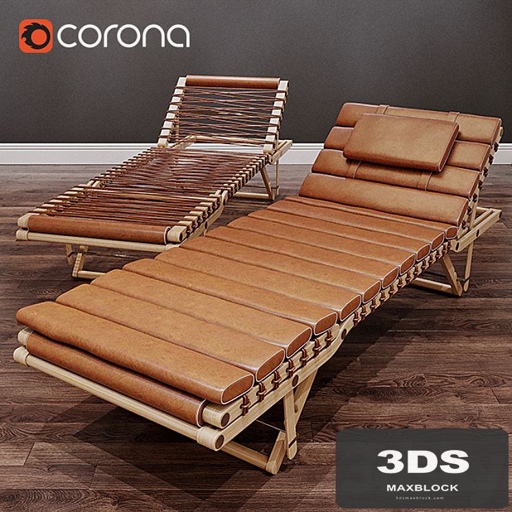 Chaise lounge Hermes Lounge Chair Pippa by Rdai