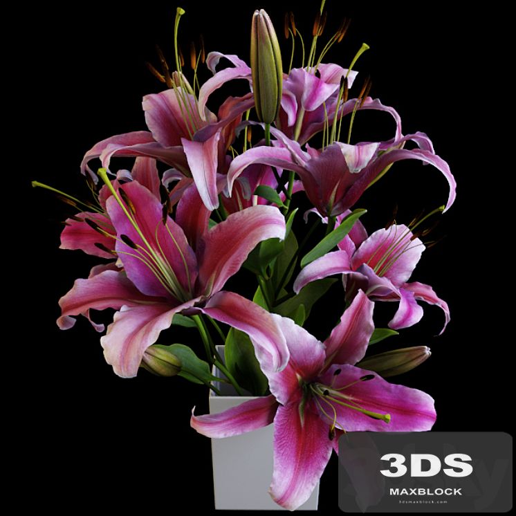Lily bouquet