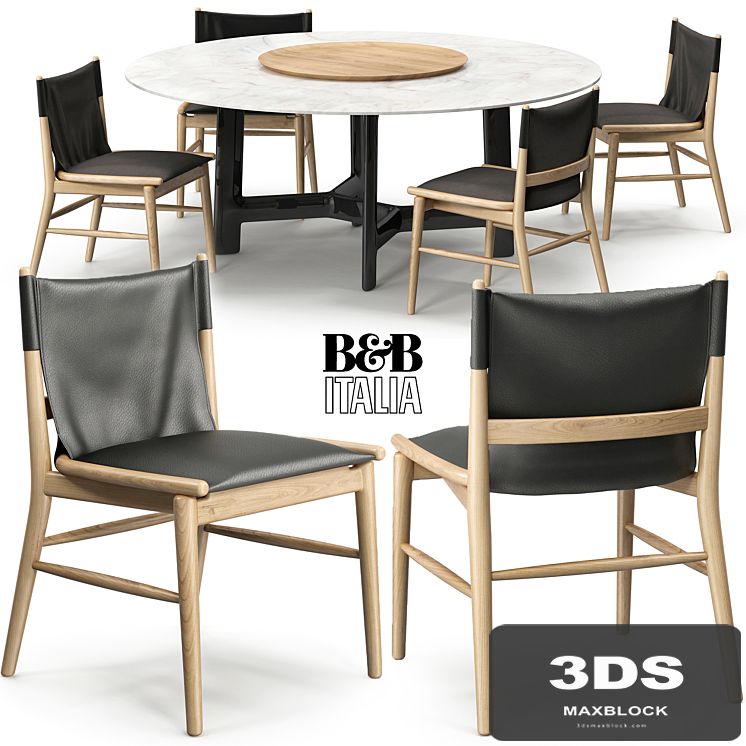 Jens chair Alex table B&B Italia
