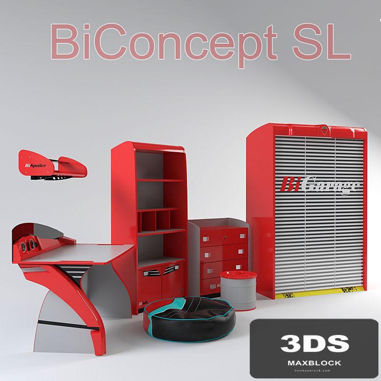 CILEK- BICONCEPT SL (set of children's furniture)