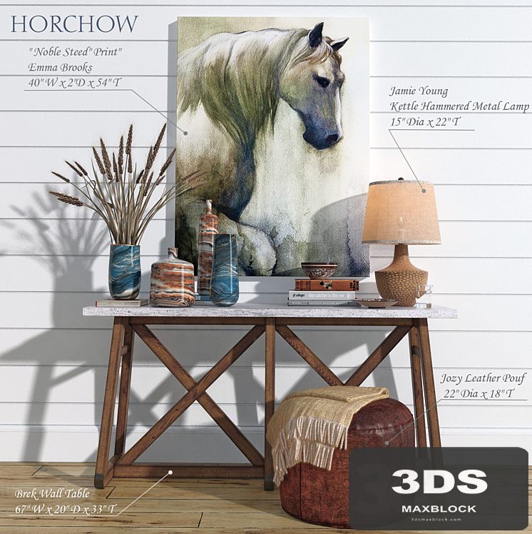 Decor set Horchow