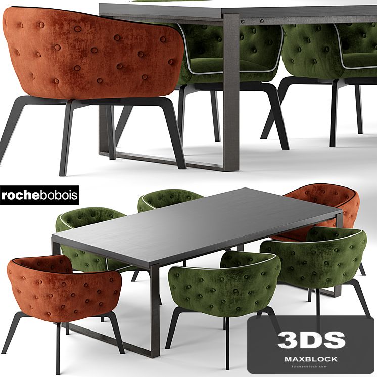 Armchair roche bobois QUADRILLE BRIDGE